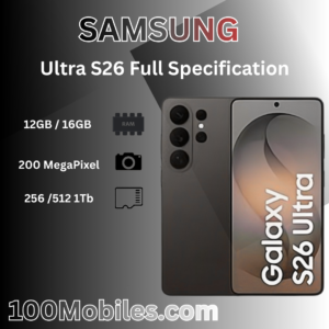Samsung S26 Ultra Full Specification 
